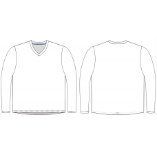 Power Long Sleeve V-Neck - Mens